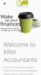 Mobile Screenshot of krwaccountants.co.uk